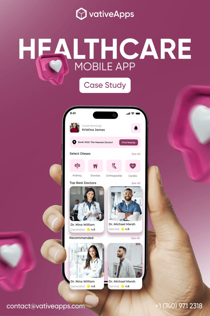 Medical booking mobile app project